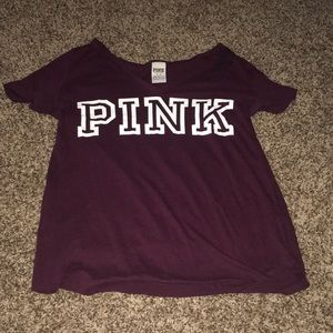 PINK burgundy top
